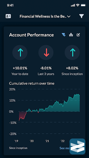 MCF Advisors Portal Screenshot 0