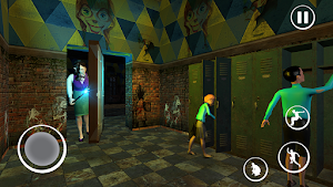 Scary Evil Teacher Horror Game Screenshot 1