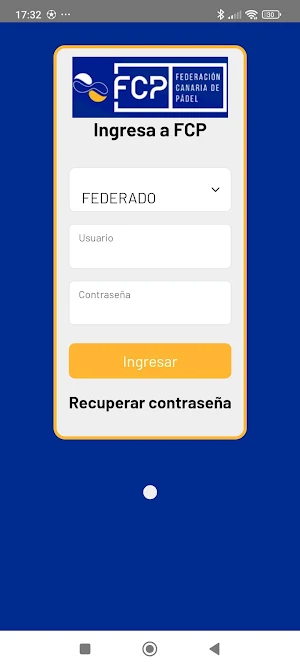 Federación Canaria de Padel Screenshot 0