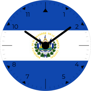 El Salvador Analog Watch Face Screenshot 0