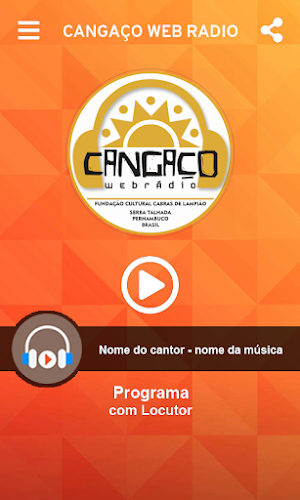 CANGAÇO WEB RADIO Screenshot 0