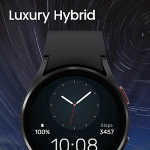 Luxury Hybrid Watch Face Screenshot 0