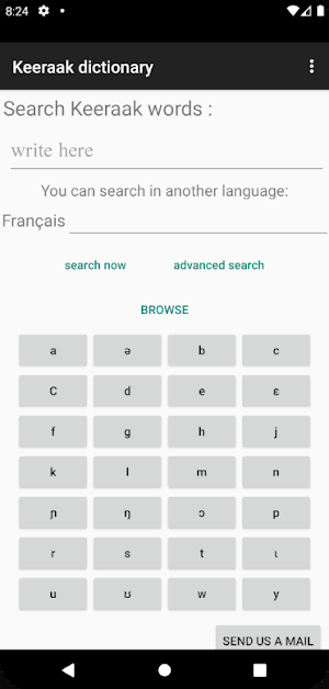 Dictionnaire Keeraak - Fr Screenshot 0