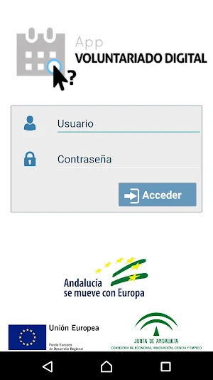 Voluntariado ACD. Gestión AD Screenshot 0