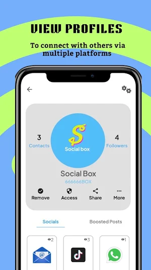 Social Box Screenshot 0
