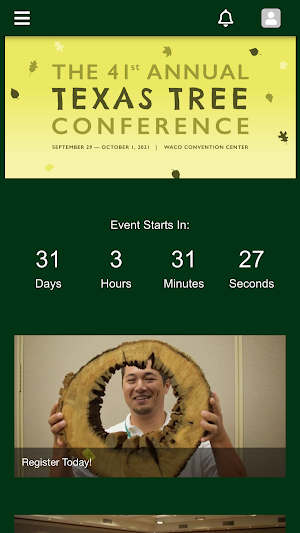 2021 Texas Tree Conference Screenshot 0