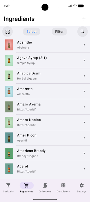 Bevnap: Cocktail Recipes Screenshot 2