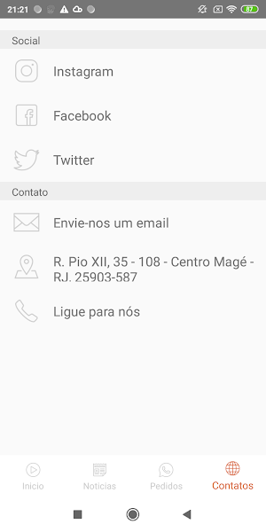 Rádio Clube Online Screenshot 2