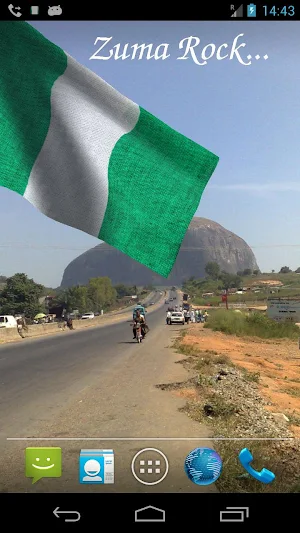 Nigeria Flag Live Wallpaper Screenshot 3