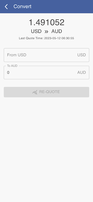 USD to AUD Screenshot 1