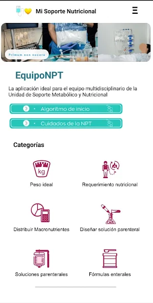 EquipoNPT: Soporte Nutricional Screenshot 0
