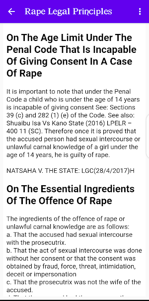 Lawyers Guide Screenshot 3