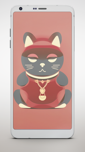 Lucky Neko Wallpapers Screenshot 1