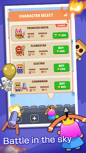 Balloon Fortress Game Screenshot 3