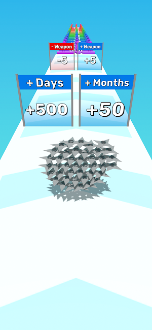Weapon Evolution! : Rush Game Screenshot 1
