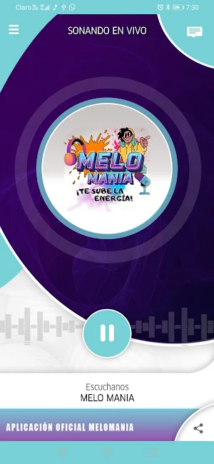 Radio Melomania Screenshot 1