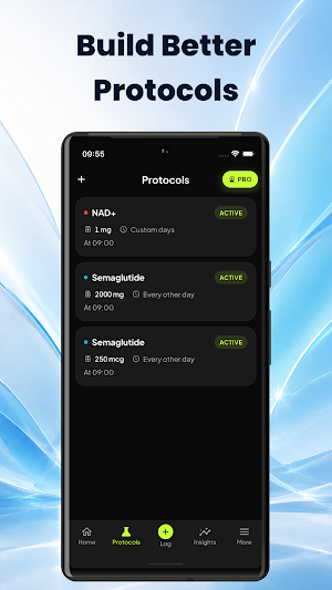 Peptide Tracker: PeptiPal Screenshot 1