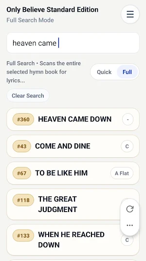 Only Believe & Believers Hymns Screenshot 0
