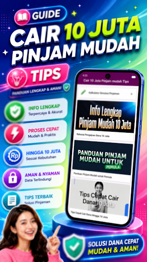 Cair 10 Juta Pinjam Mudah Tips Screenshot 2