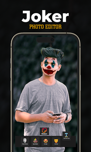 Joker Face Mask Photo Editor Screenshot 0
