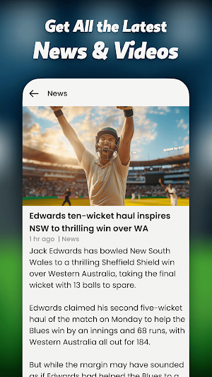 Live Cricket Score - Live Line Screenshot 2