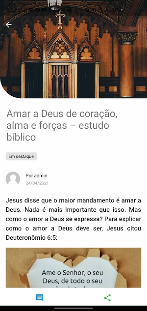 Videira Church Screenshot 2