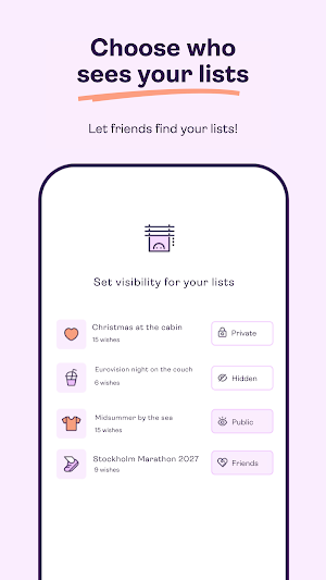 Boon – make & share wishlists Screenshot 3