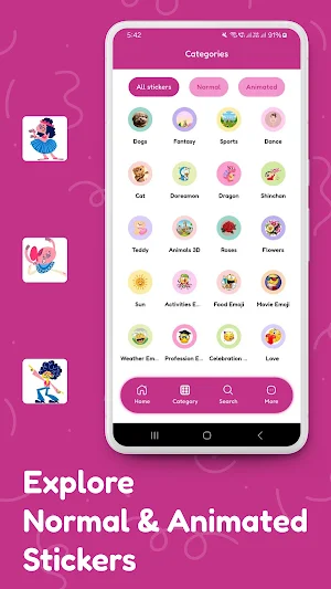Dance Stickers Screenshot 3
