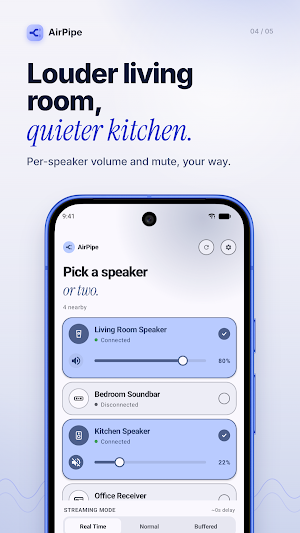 AirPipe - Stream to speakers Screenshot 3