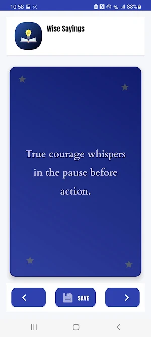 Wise Sayings and Proverbs Screenshot 1