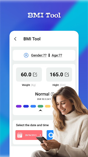 BMI Tool Screenshot 0