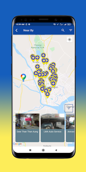 STT Car Service Map Screenshot 2