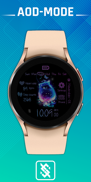 BFF41-Neon Art Wish glass bott Screenshot 1