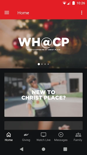 Christ Place App Screenshot 0