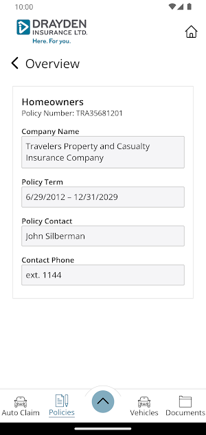 Drayden Insurance Screenshot 3