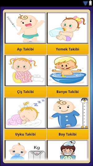 Bebek Takibi Bakımı Gelişimi Screenshot 2