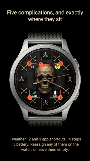 Mutiny Analog Watch Face Screenshot 1