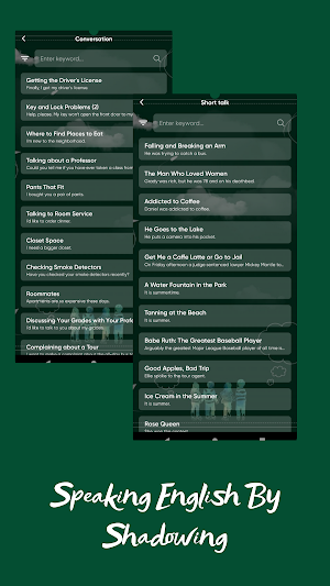 Speaking English By Shadowing Screenshot 3