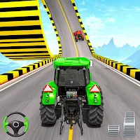 Tractor Stunt: GT Mega Ramp 3D