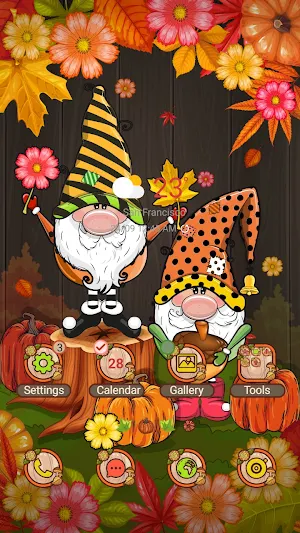 Pumpkin And Gnomes - Wallpaper Screenshot 0
