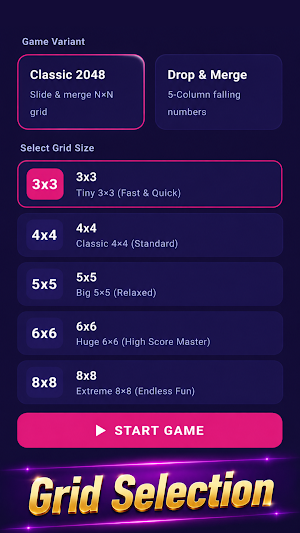 2048 Puzzle: Number Merge Game Screenshot 1