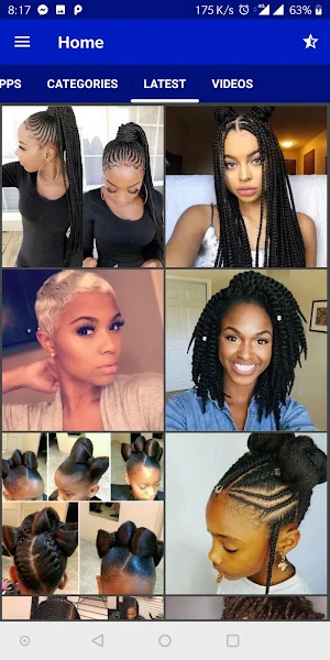 African Woman Hairstyle ❤❤❤ Screenshot 0