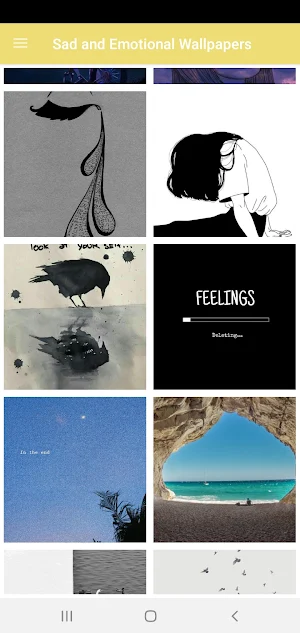 Sad and Emotional Wallpapers Screenshot 2