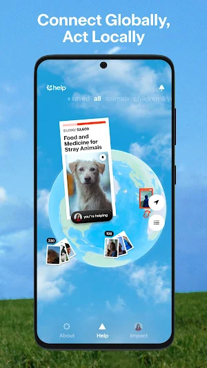 Help: Global Charity Platform Screenshot 1