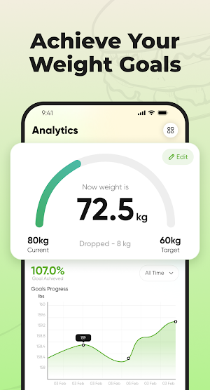 AI Calorie Counter and Tracker Screenshot 2
