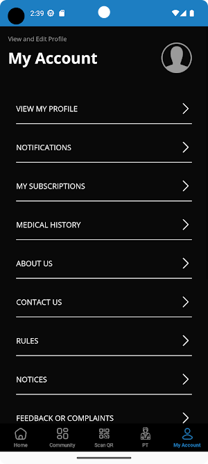 Fitzone Fitness Screenshot 3
