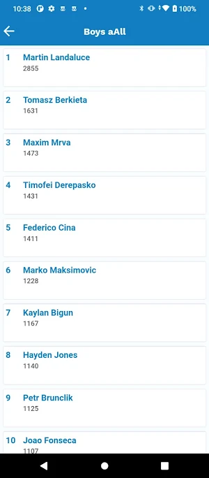 Tennis Europe Screenshot 2