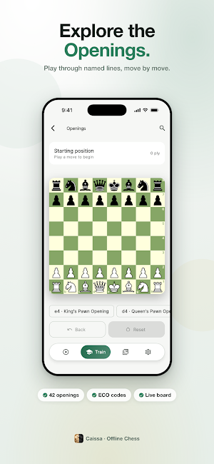 Caissa: Learn & play chess Screenshot 3