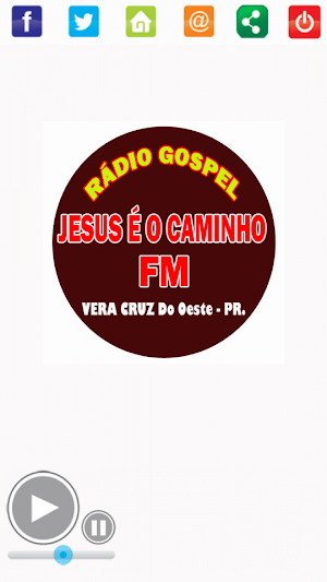 Rádio Gospel Jesus é o Caminho Screenshot 0
