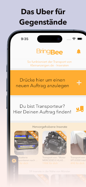 BringBee Screenshot 0